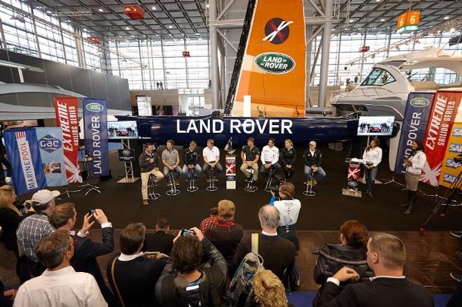 The 2015 Extreme Sailing Series™ teams and venues were announced at Boot Düsseldorf in Germany in 2015. © KaiSchaefer.de